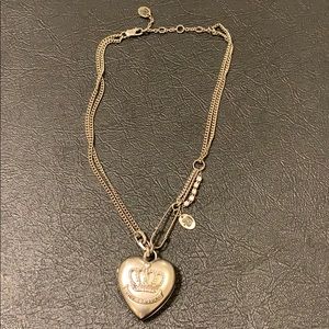Juicy Couture Heart locket Necklace